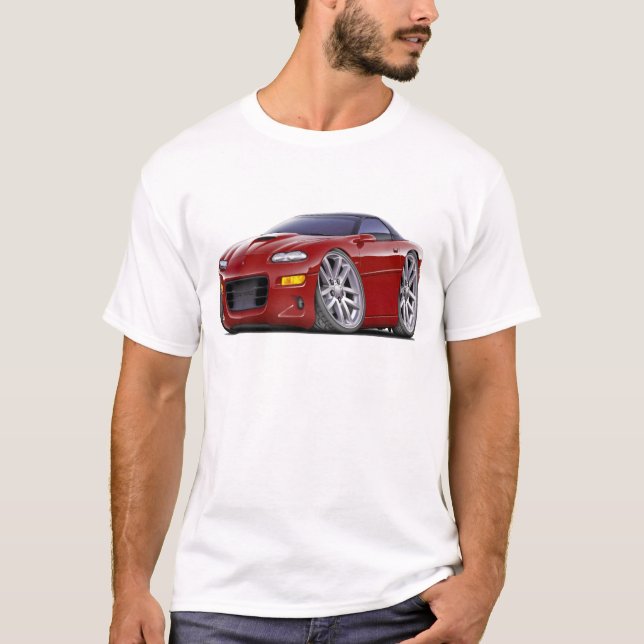 Camiseta Coche marrón 1998-03 de Camaro SS (Anverso)