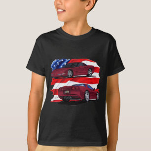 Camiseta Coche marrón 1999-04 del Corvette