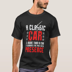 Camiseta Coche Modelo Vintage Garage Motocicleta Mecha Eléc