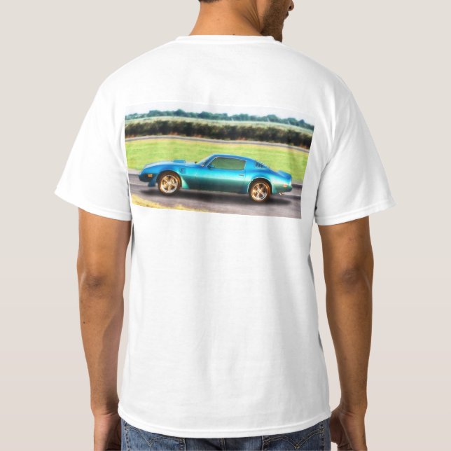 Camiseta Coche muscular (Reverso)