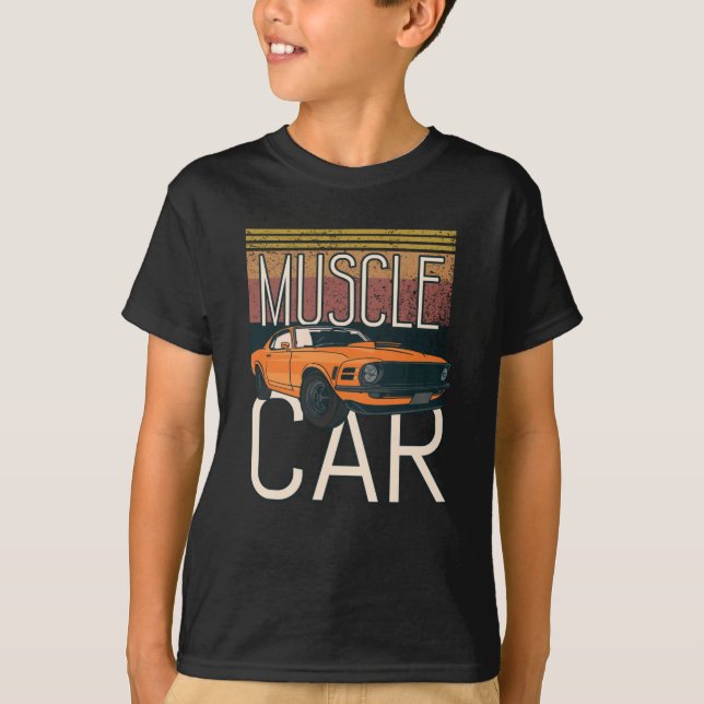 Camiseta Coche muscular (Anverso)