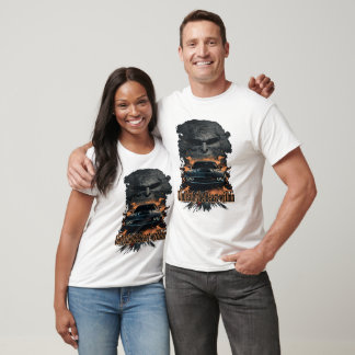 Camiseta Coche muscular, desencadena la bestia