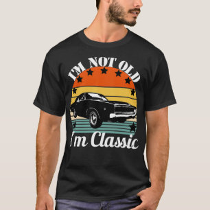 Camiseta Coche Muscular Im No Viejo