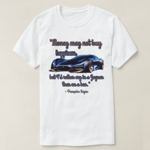 Camiseta Coche Musculoso La Felicidad No Se Compra Con Dine