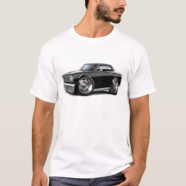 Camiseta Coche negro 1964 de Chevelle (Anverso)
