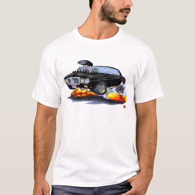 Camiseta Coche negro 1969 de Firebird (Anverso)