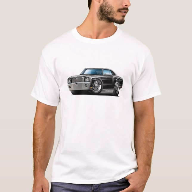 Camiseta Coche negro 1970 de Monte Carlo (Anverso)