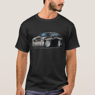 Camiseta Coche negro 1971-72 de Chevelle
