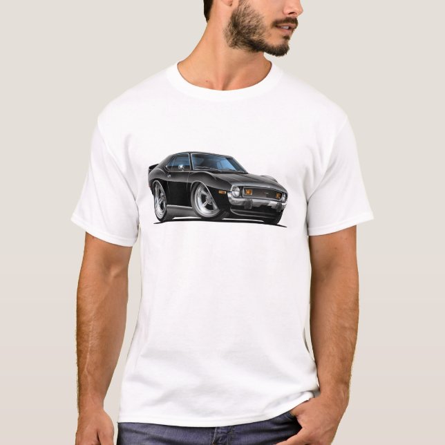 Camiseta Coche negro 1971-72 de la jabalina (Anverso)