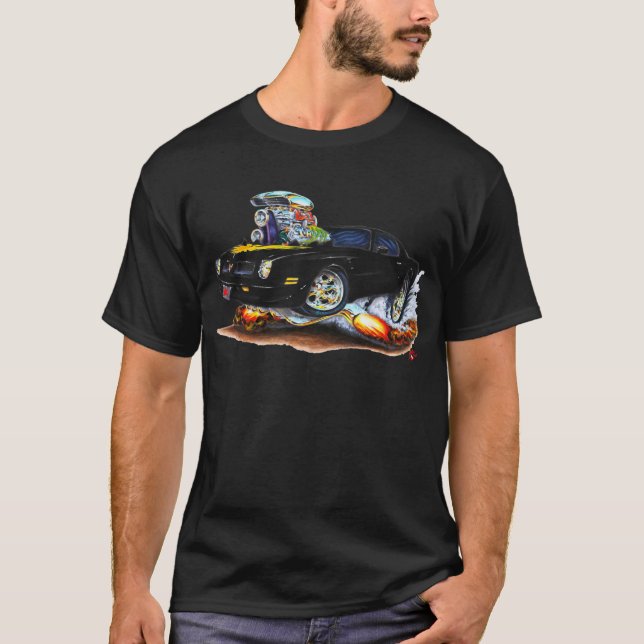 Camiseta Coche negro 1974-76 del transporte (Anverso)
