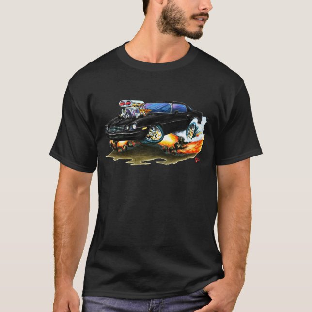 Camiseta Coche negro 1979-81 de Camaro (Anverso)