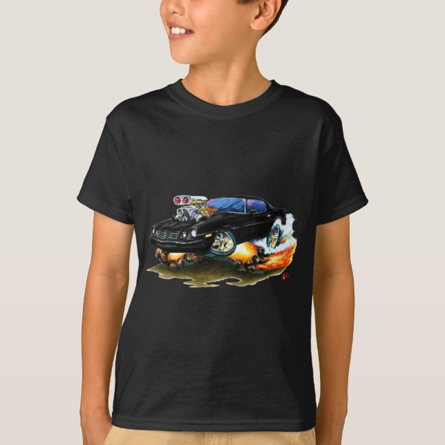 Camiseta Coche negro 1979-81 de Camaro (Anverso)