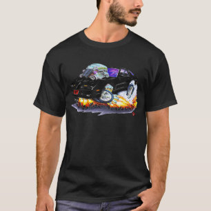 Camiseta Coche negro 1982-92 del transporte