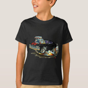 Camiseta Coche Negro-Rojo 1968-69 de Chevelle