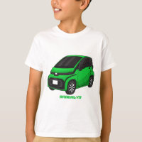 Coche pequeño verde tamaño micro