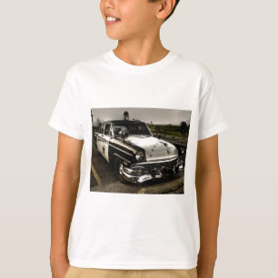 Camiseta Coche policía del vintage