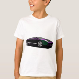 Camiseta Coche Purpura