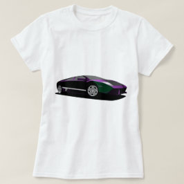 Camiseta Coche Purpura