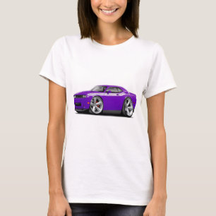 Camiseta Coche Púrpura-Blanco 2009-11 del RT del desafiado