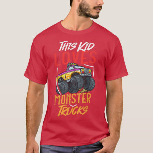 Camiseta Coche Rc Monster Truck Remote Control Car