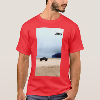 Camiseta Coche RC Playa Disfruta amigo retro