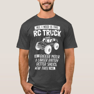 Camiseta Coche RC Truck Control Remoto Car RC Carreras de c
