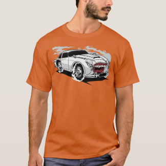 CAMISETA COCHE RETRO BLANCO MONSTER