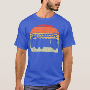 Camiseta Coche Retro Camión Antiguo Silueta Automóvil Auto