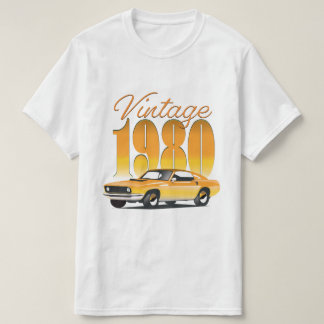 Camiseta Coche Retro Vintage 1980