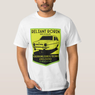 Camiseta Coche Robin Británico