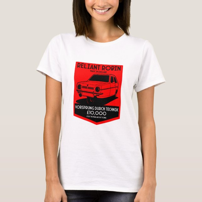 Camiseta Coche Robin Classic para el confiado (Anverso)