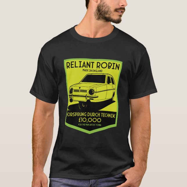 Camiseta Coche Robin Classic para el confiado (Anverso)