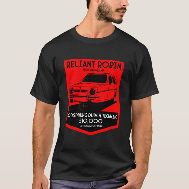 Camiseta Coche Robin Classic para el confiado (Anverso)