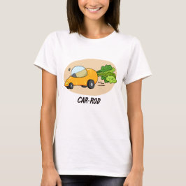 Camiseta Coche-rod Funny Carrot Pun