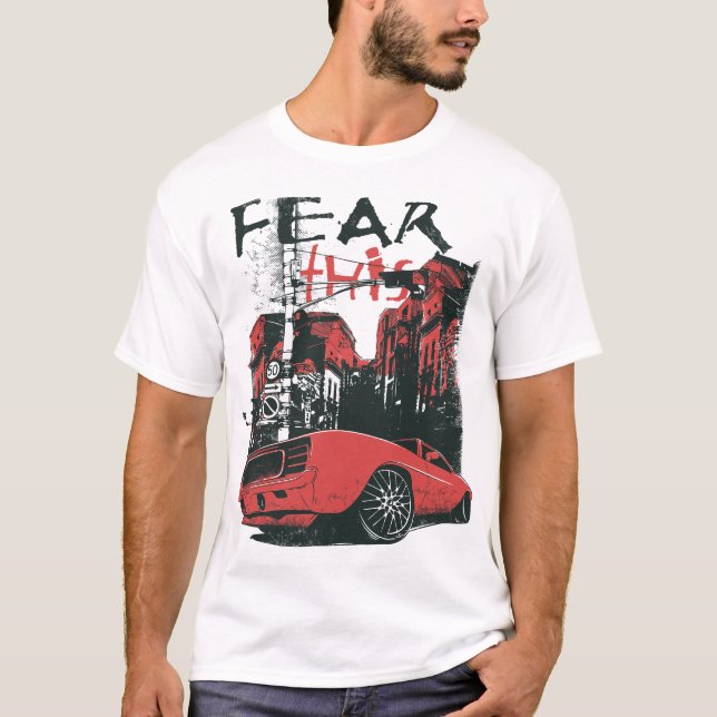Camiseta coche rojo (Anverso)