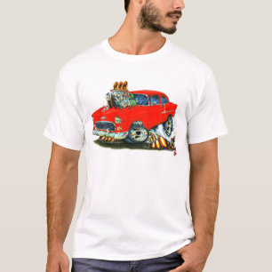 Camiseta Coche rojo 1955 de Chevy 150-210