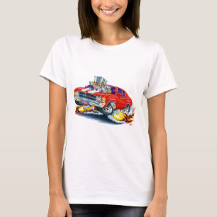 Camiseta Coche Rojo-Blanco 1971-72 de Chevelle