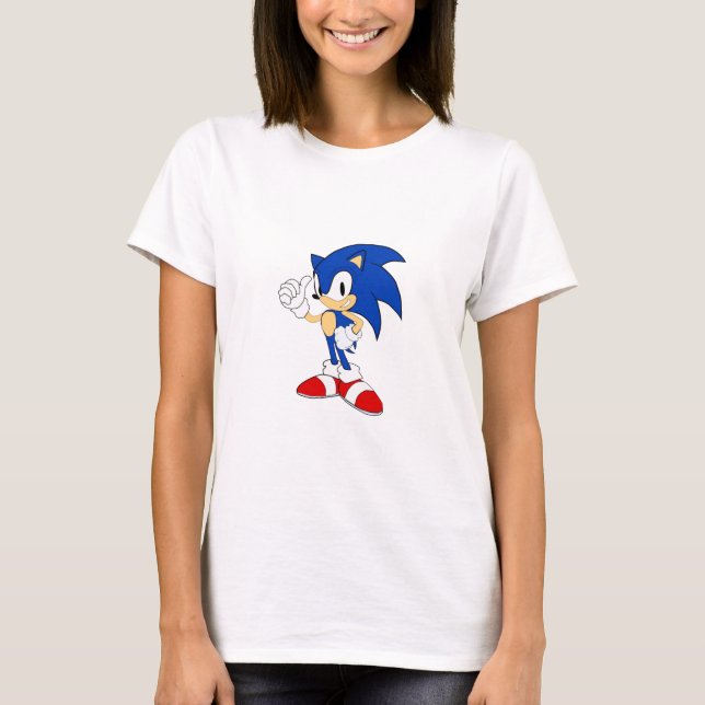 Camiseta coche sónico (Anverso)