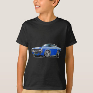 Camiseta Coche superior Azul-Negro 1969 del impala