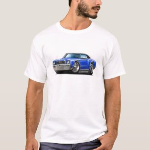 Camiseta Coche superior Azul-Negro 1971 de Monte Carlo