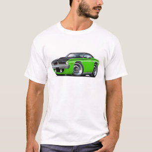Camiseta Coche superior Cal-Negro 1970 de Cuda AAR