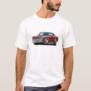 Camiseta Coche superior Marrón-Negro 1972 de Monte Carlo