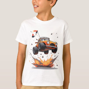 Camiseta Coche todoterreno para amantes de la aventura y lo