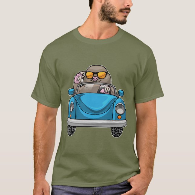 Camiseta Coche topo (Anverso)