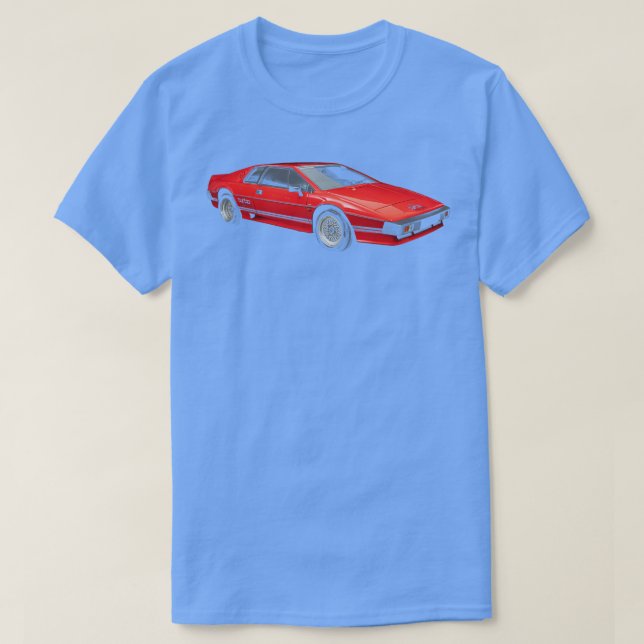 Camiseta coche turbo (Diseño del anverso)