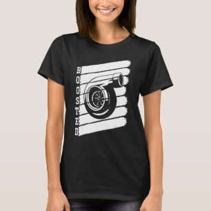 Camiseta Coche Turbo Retro Acelerador Turbo Boost Tuner