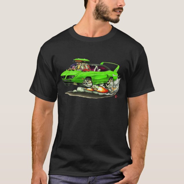 Camiseta Coche verde 1970 de Superbird (Anverso)