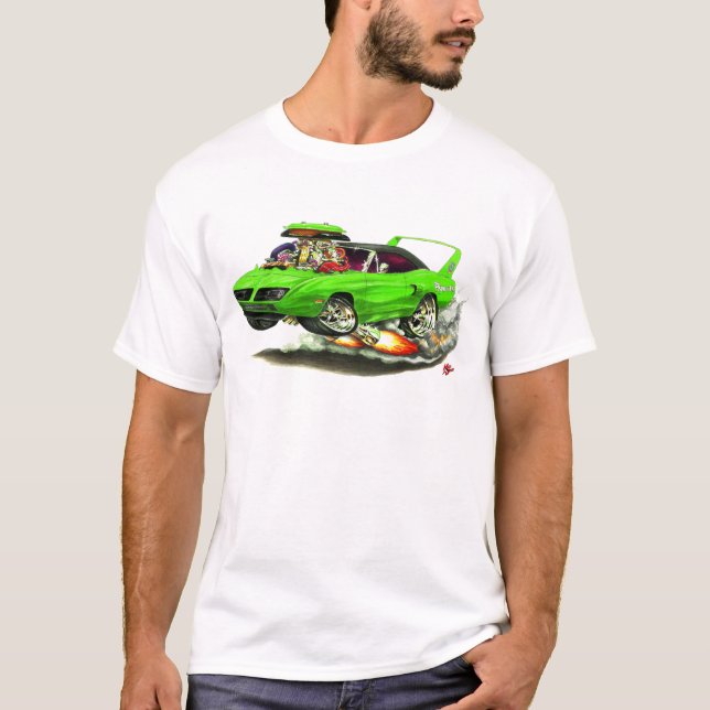 Camiseta Coche verde 1970 de Superbird (Anverso)