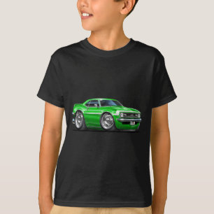 Camiseta Coche Verde-Blanco 1968 de Camaro