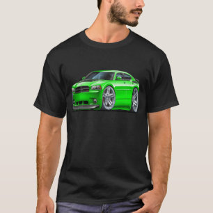 Camiseta Coche verde de Daytona del cargador de Dodge